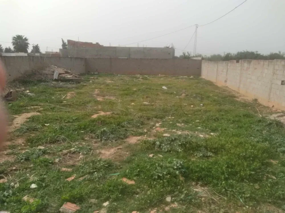 terrain à vendre à borj touil