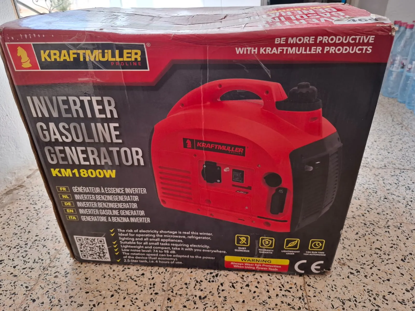 GROUPE ELECTROGENE PORTABLE 2KVA 2.0 HP 2-temps 2000W 220V Kraft Müller