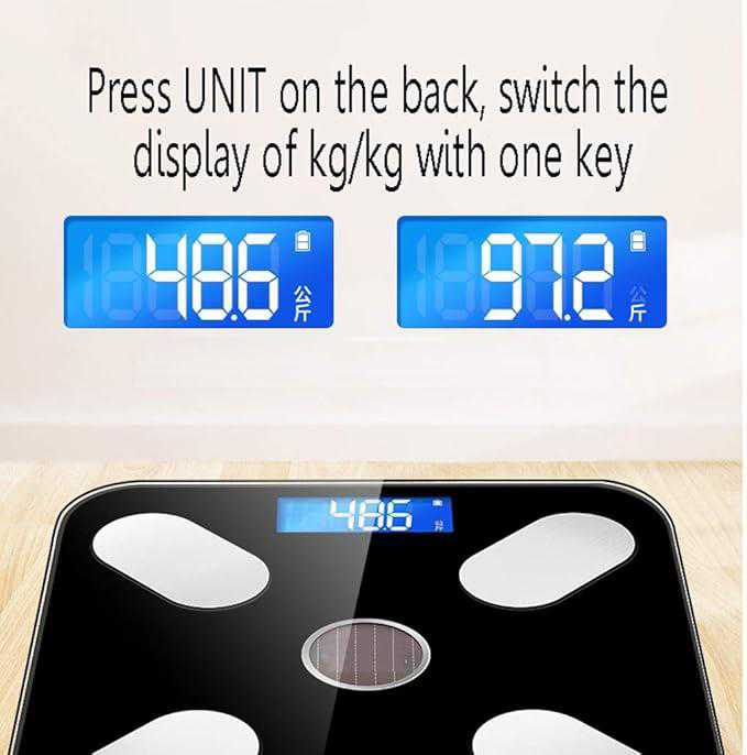 Pèse-Personne numérique rechargeable usb 180 kg