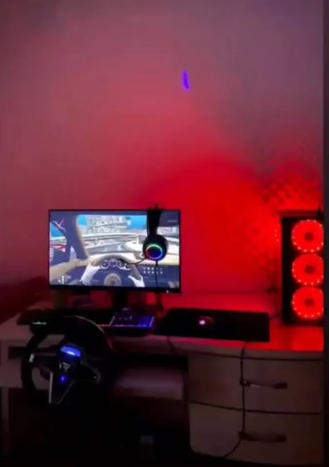 Setup gamer + volent