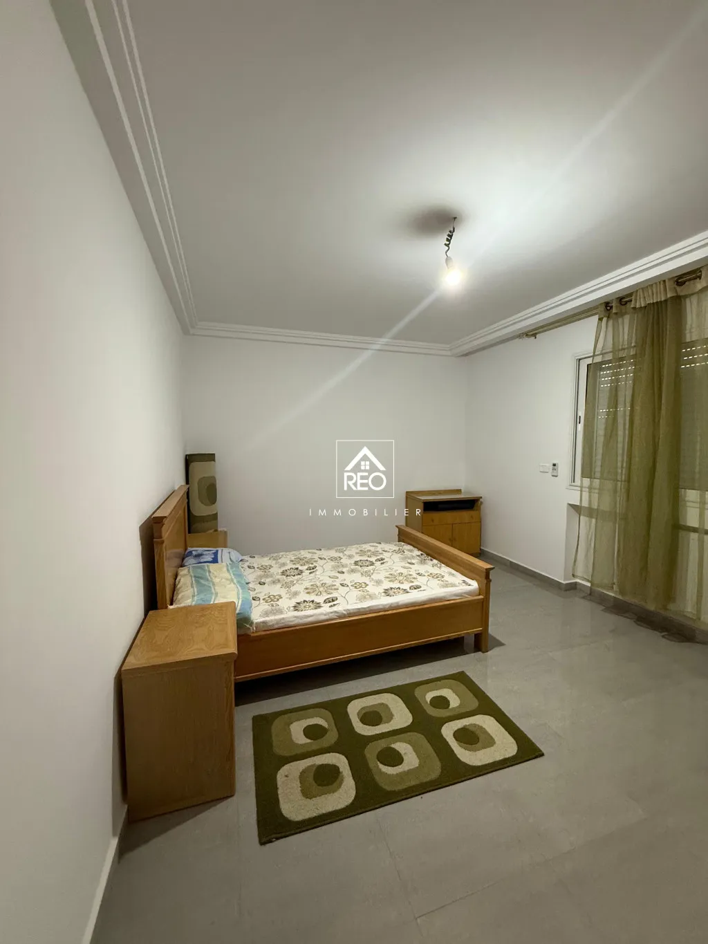 À LOUER : Un spacieux appartement S+2 situé à L’Aouina ( Vide )