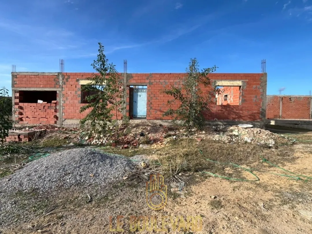 A vendre terrain double façade à ceinture Mrezga 