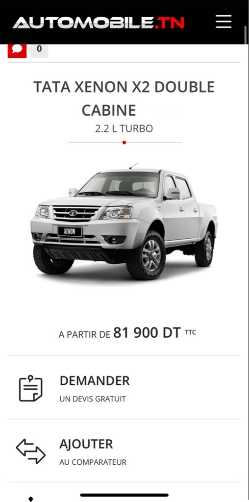 TATA (4x2) ماشيةً 25 الف