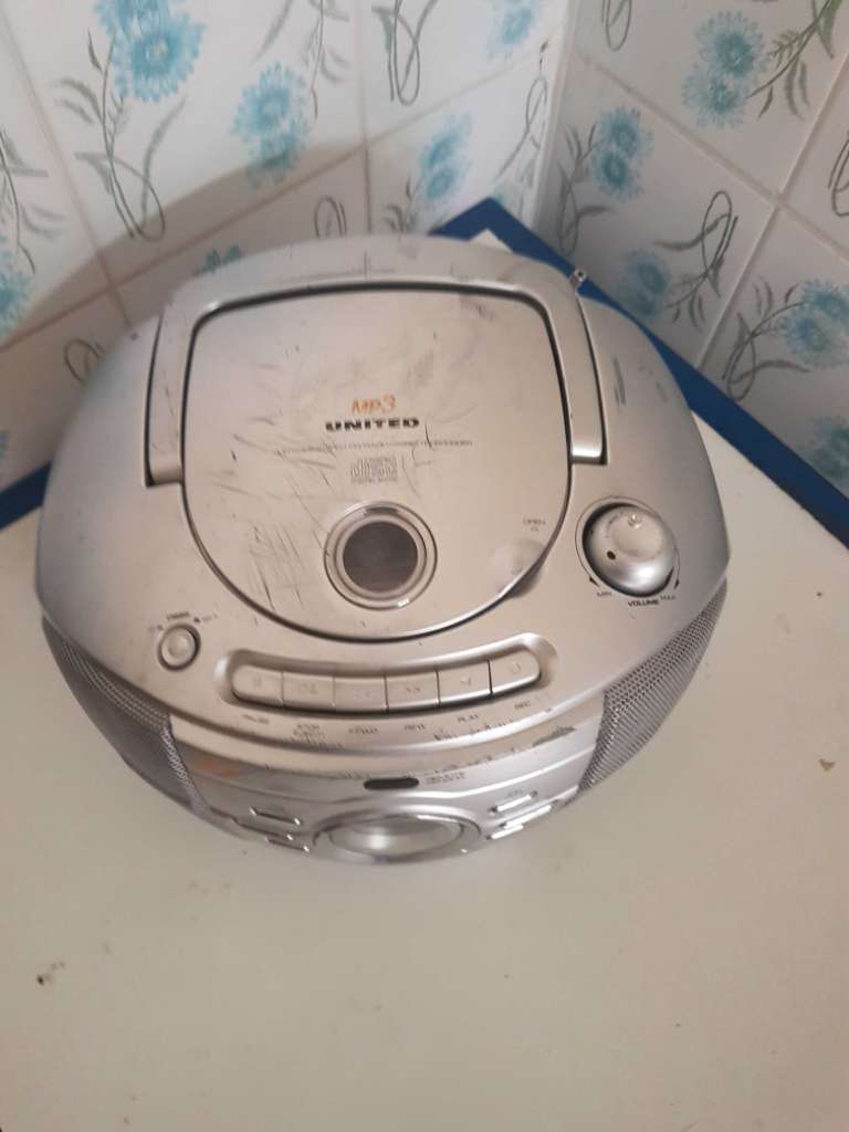 Poste cassette mp3 radio United 