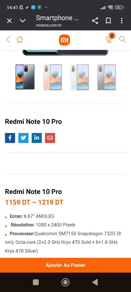 Redmi note 10 pro