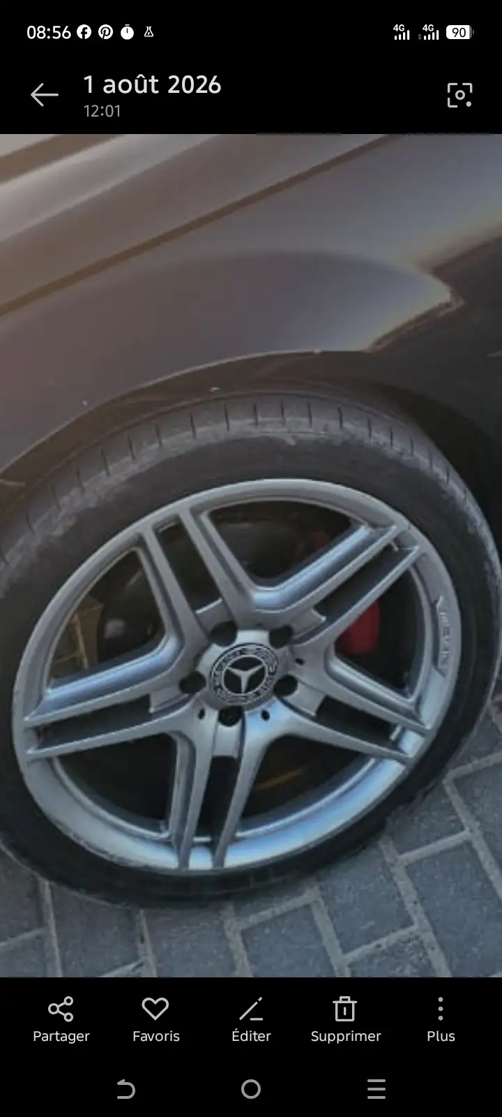 Jante 18" Origine Mercedes Amg