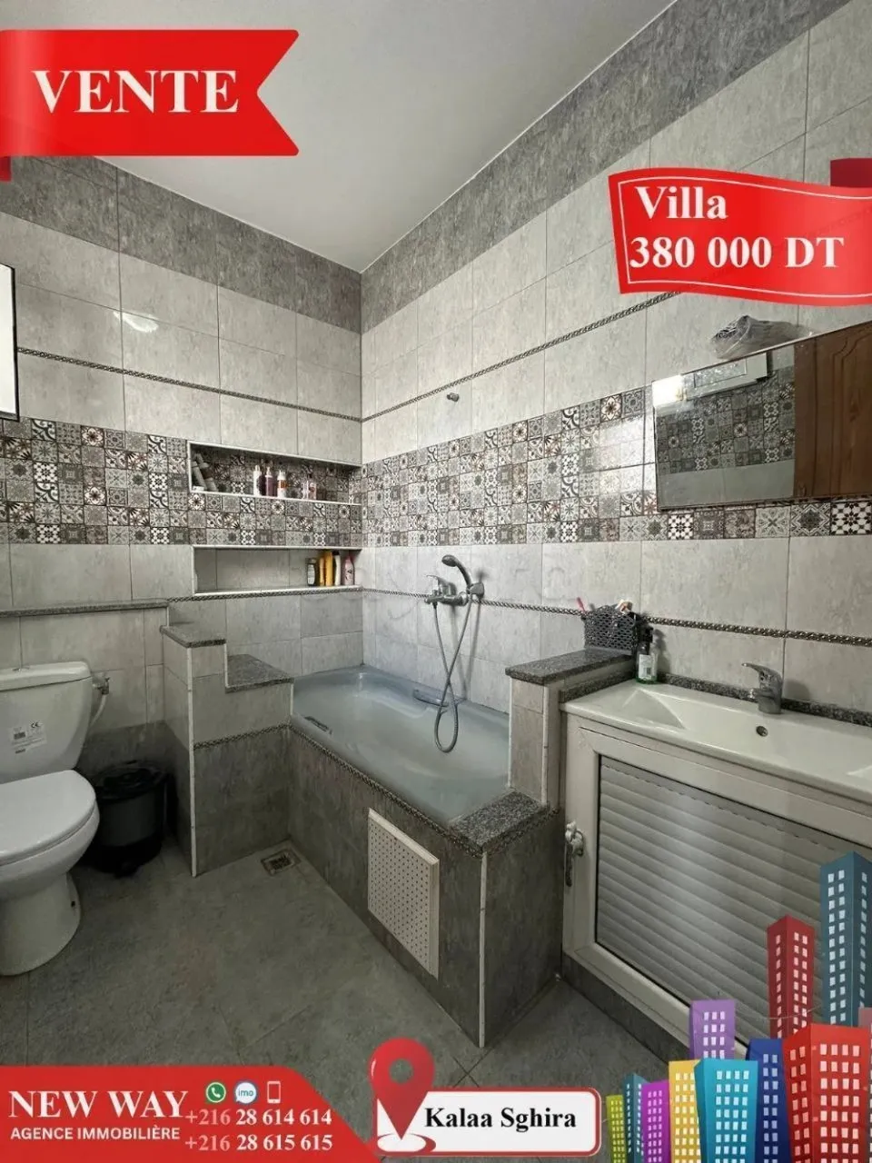 Villa Sur un Axe Principale à kalàa Sghira