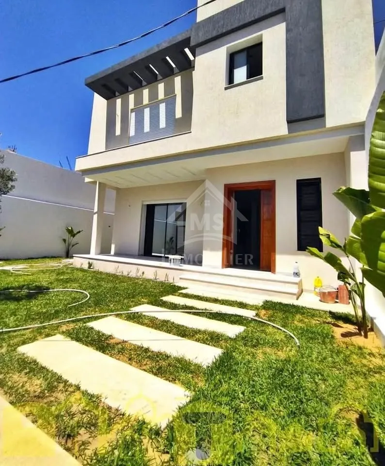 Villa S+3 toute neuve à Manaret Hammamet à vendre 51355351