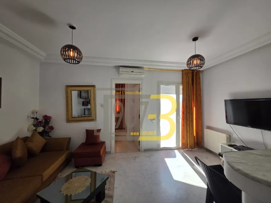 À louer : Un très bel appartement S+1 meublé A Ennasr