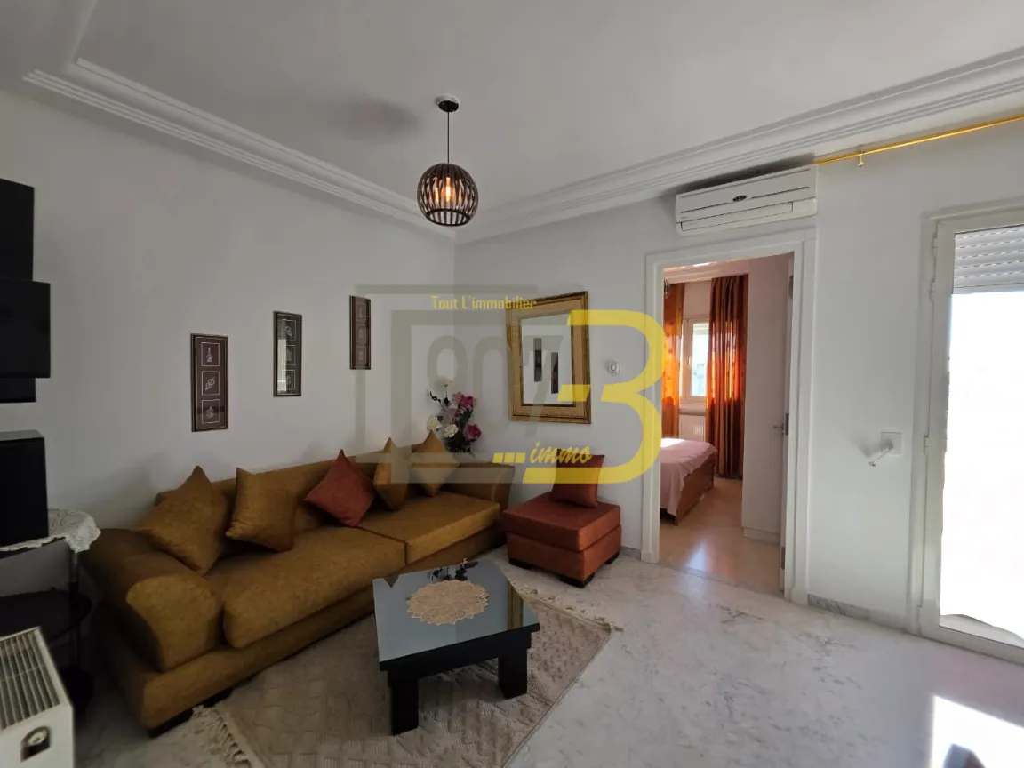 À louer : Un très bel appartement S+1 meublé A Ennasr