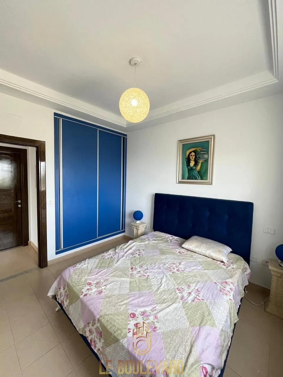 Location annuelle : Villa Duplex S+3 Avec Jardin à Hammamet Nord 