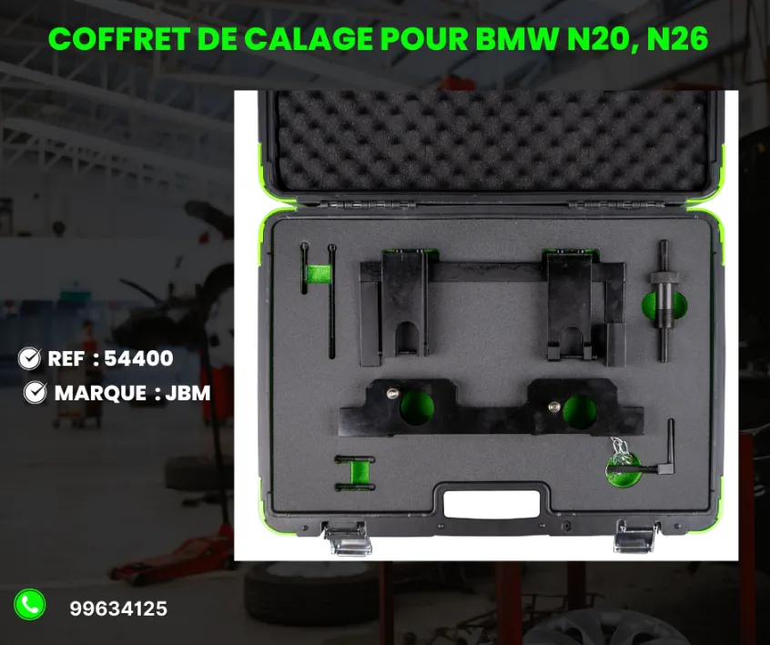 A VENDRE MATERIEL DE GARAGE REF : 54400 COFFRET DE CALAGE POUR BMW N20, N26
