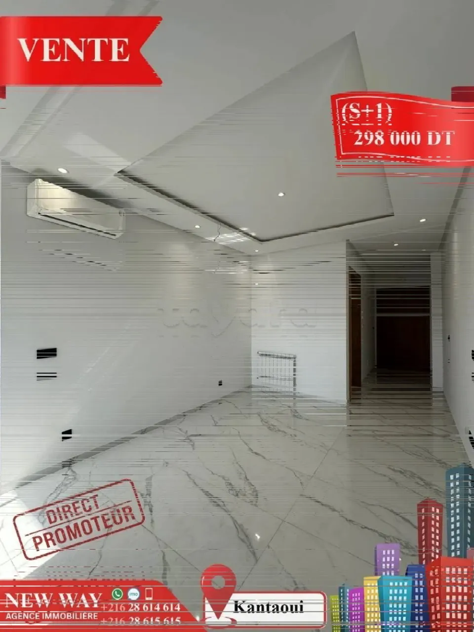 (S+1) à kantaoui, Direct Promoteur, Prés de la Mer