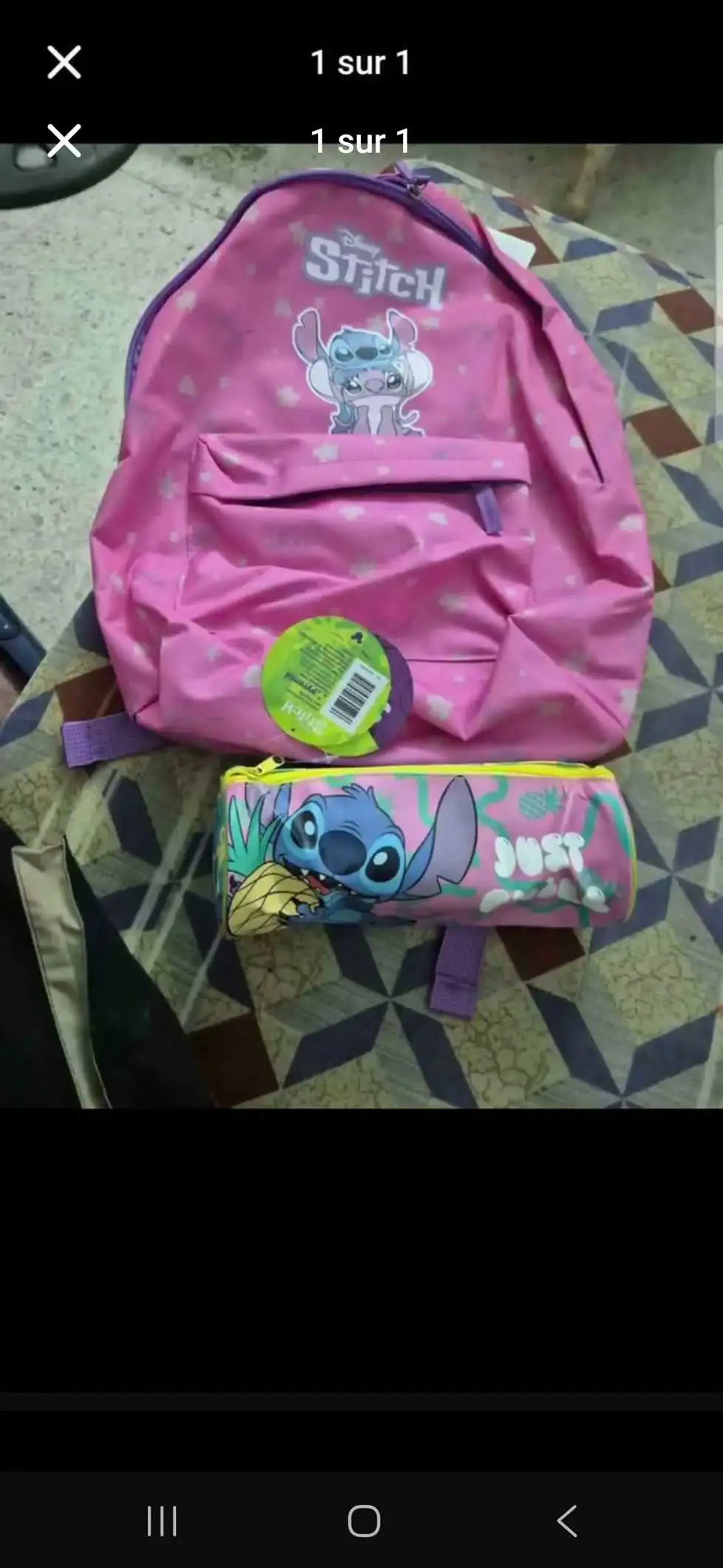 Sac a dos stitch