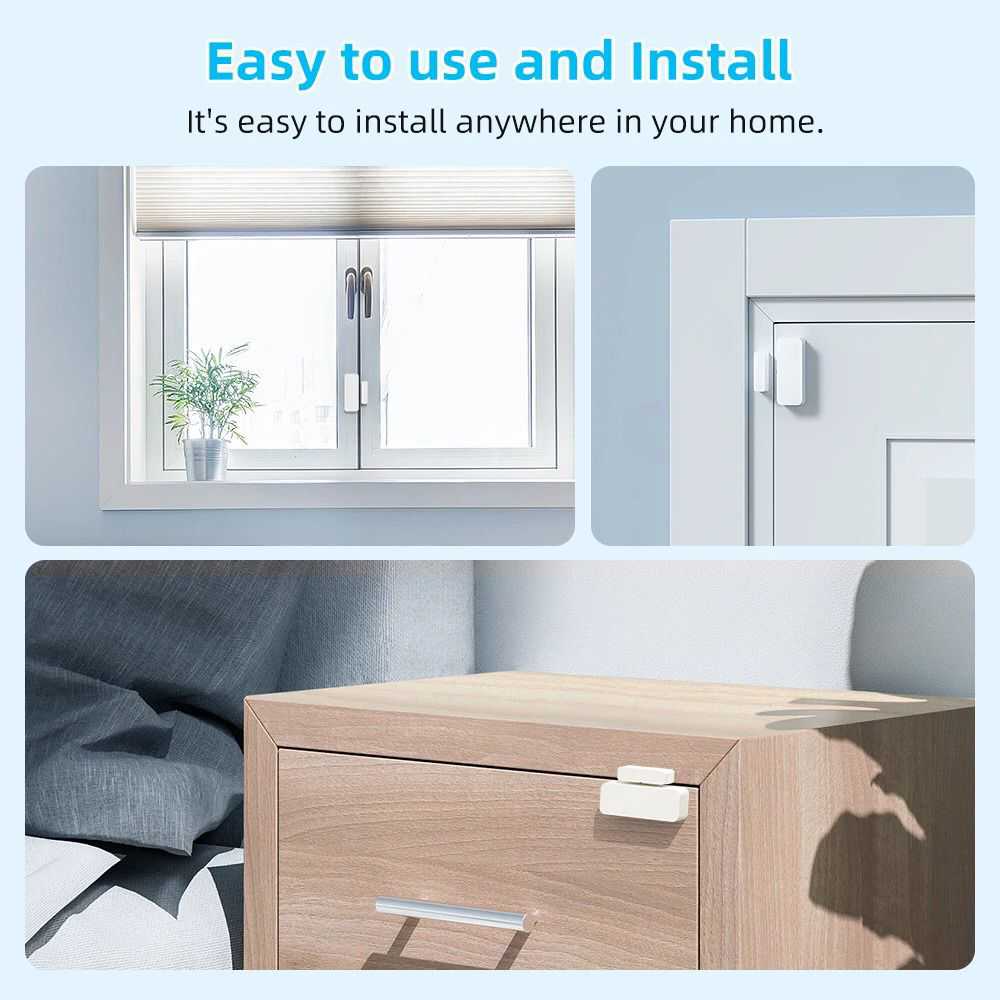 Détecteur de fenêtre de porte intelligent