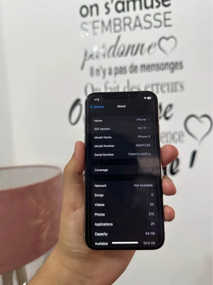 iPhone X 64go