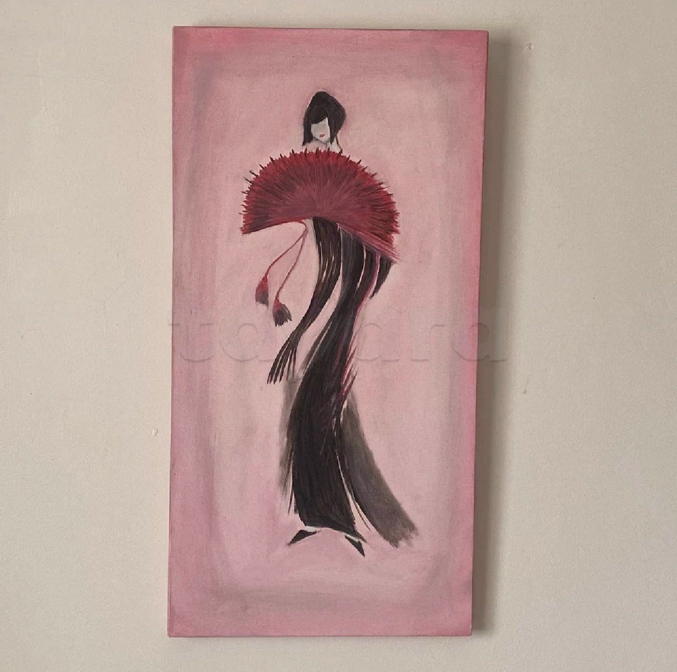 Tableau peinture à l’huile.