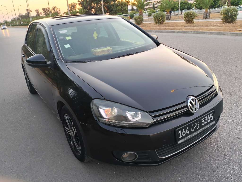Golf 6 avec toit ouvrant 
