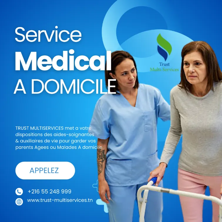 AIDE-SOIGNANTE À DOMICILE A GAMMARTH