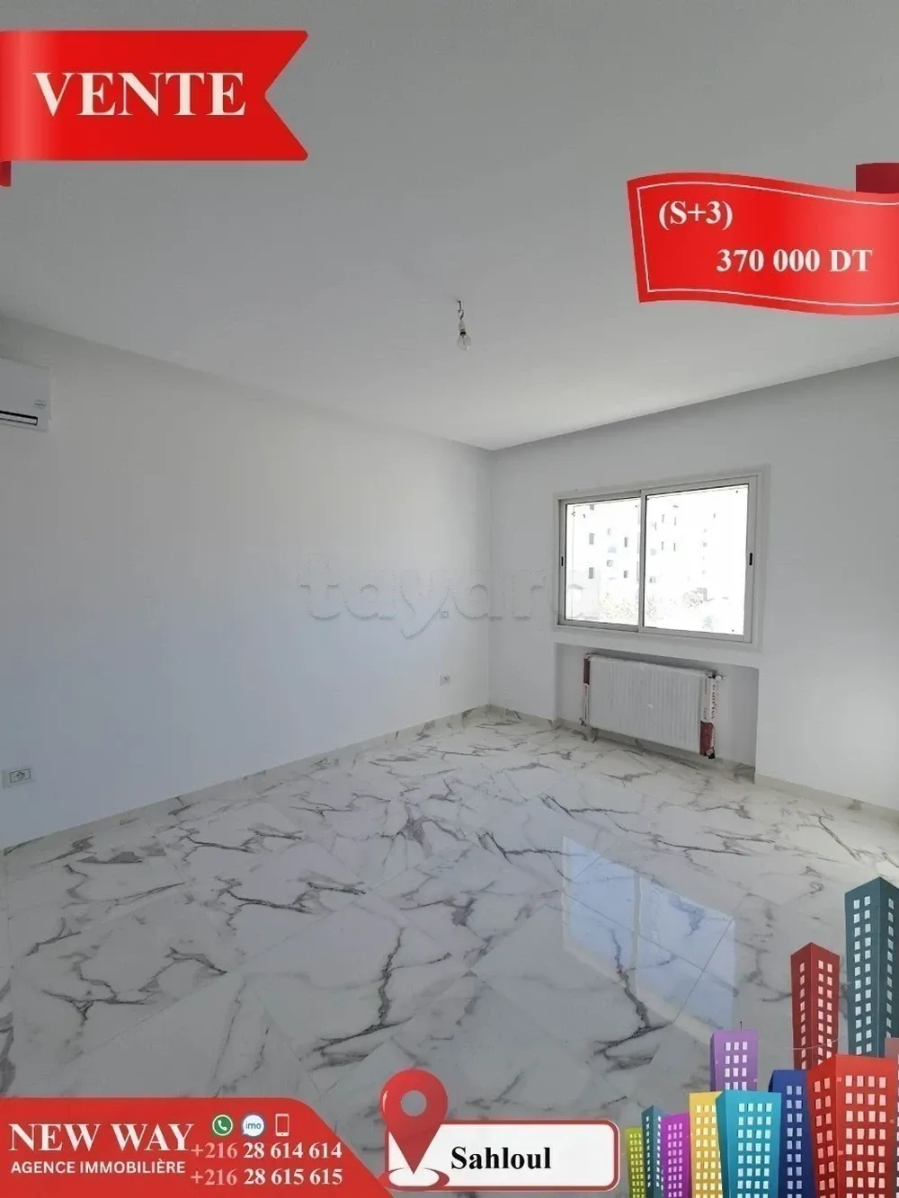 Appartement (S+3) à Sahloul 4
