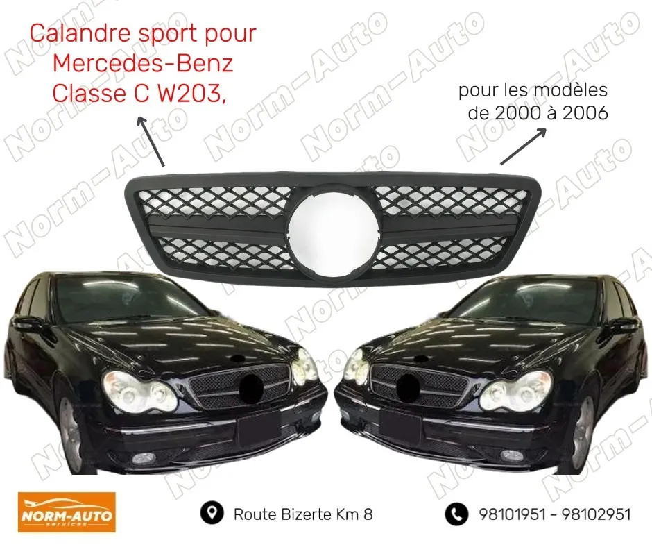 Calandres pour Mercedes-Benz