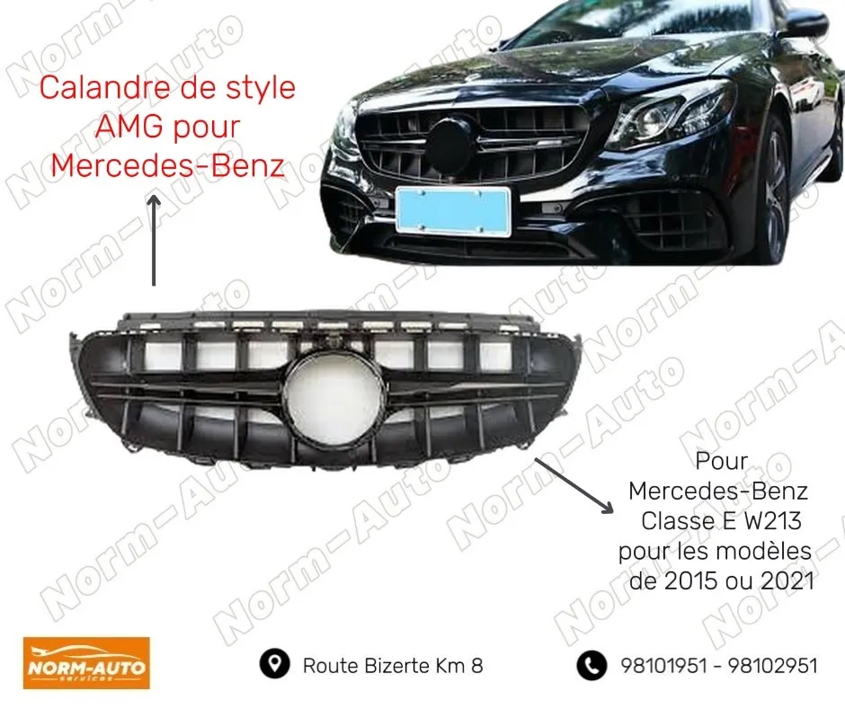 Calandres pour Mercedes-Benz