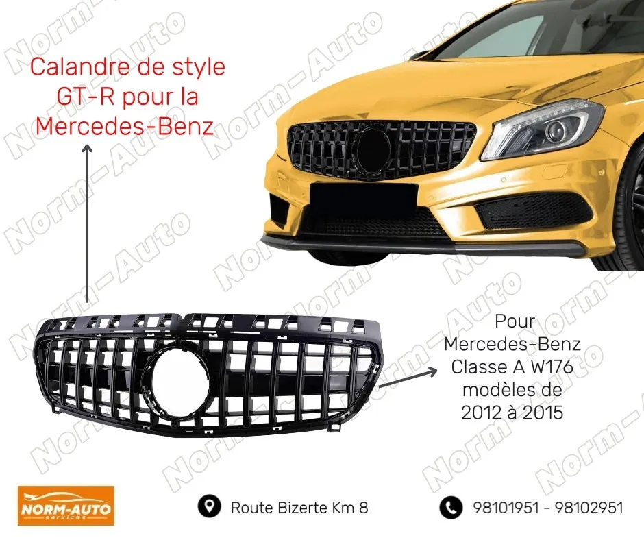 Calandres pour Mercedes-Benz