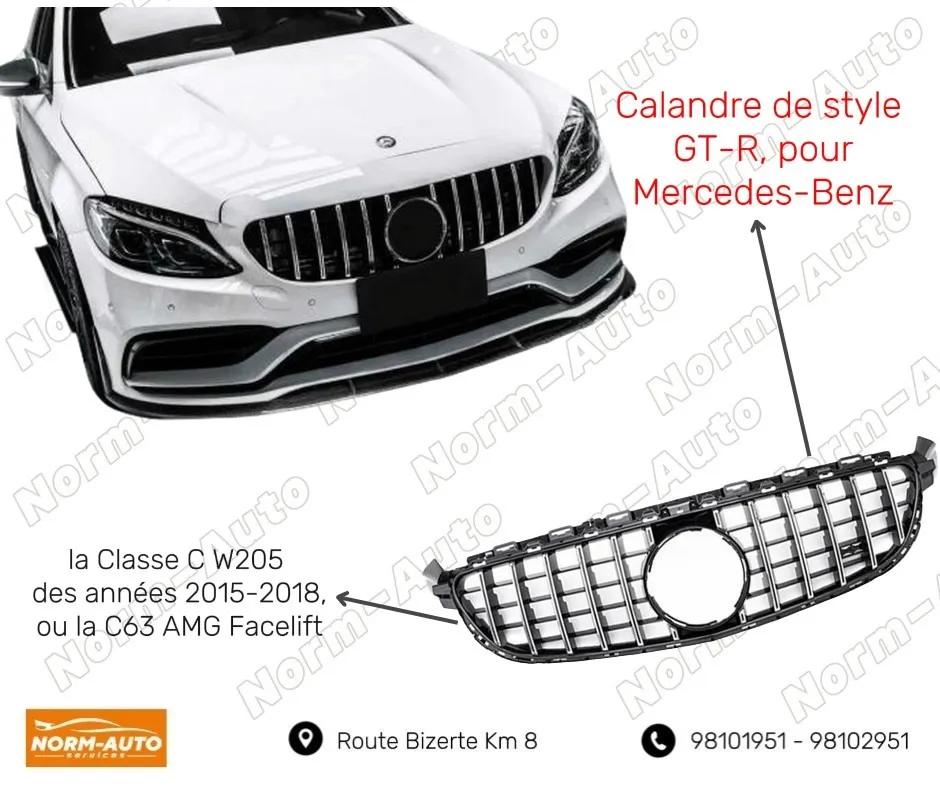 Calandres pour Mercedes-Benz