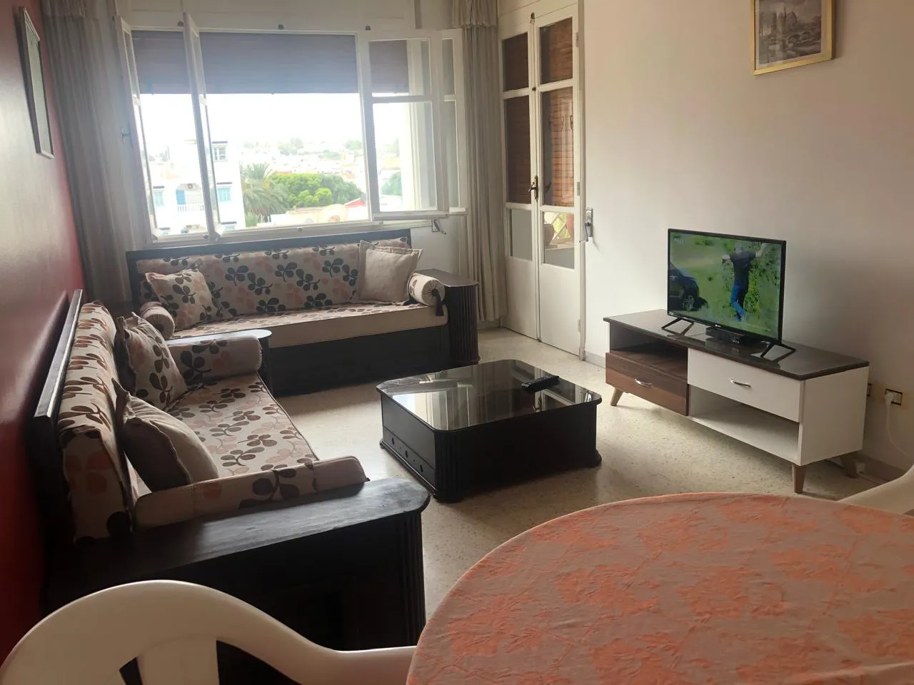 Très Bel appartement à vue dégagée sur Tunis centre