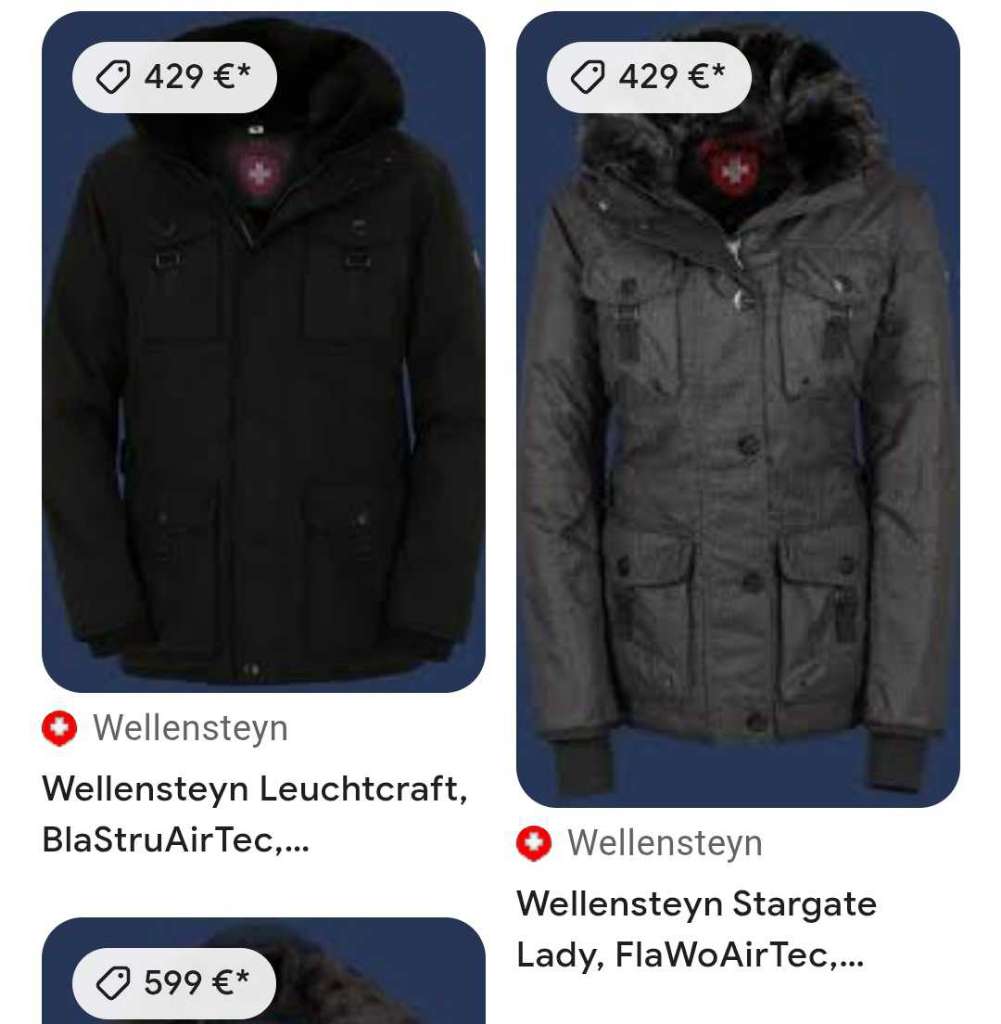 Parka wellensteyn femme 