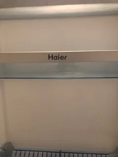 À vendre : Réfrigérateur combiné Haier – 340 L – No Frost – Silver – Fabrication italienne