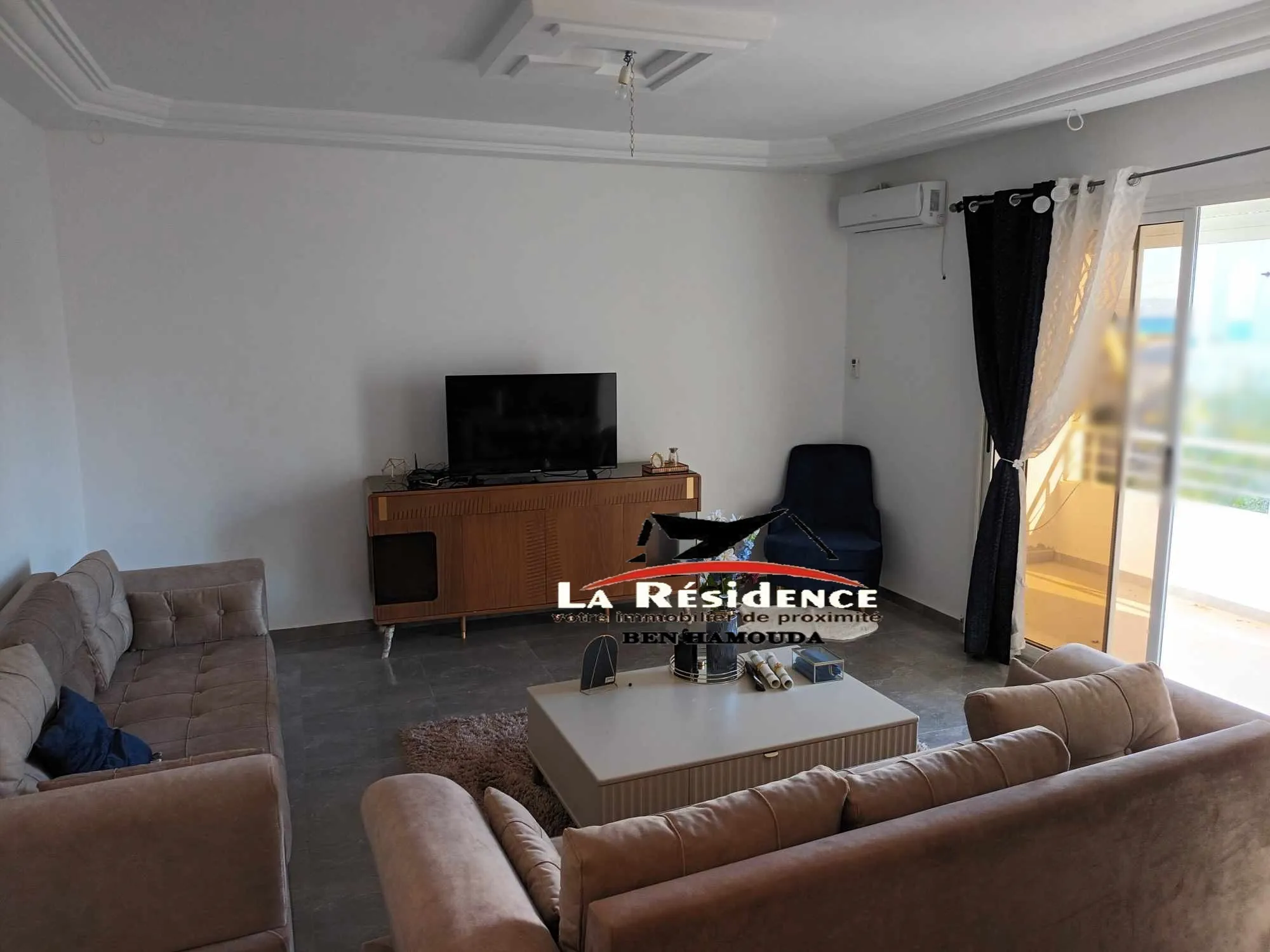 A louer un étage d'une villa meublé à Bizerte