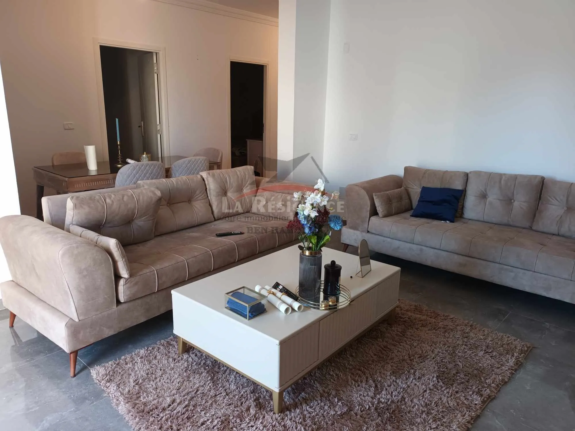 A louer un étage d'une villa meublé à Bizerte