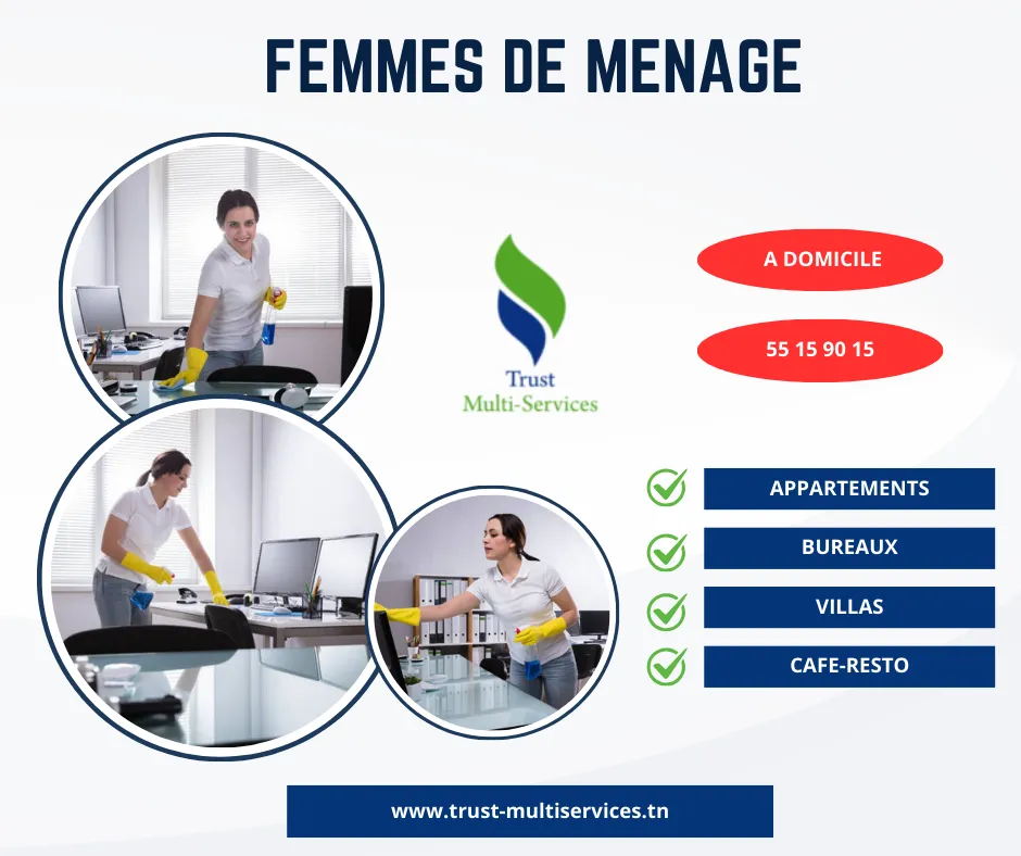femme de menage par jour a elmanar