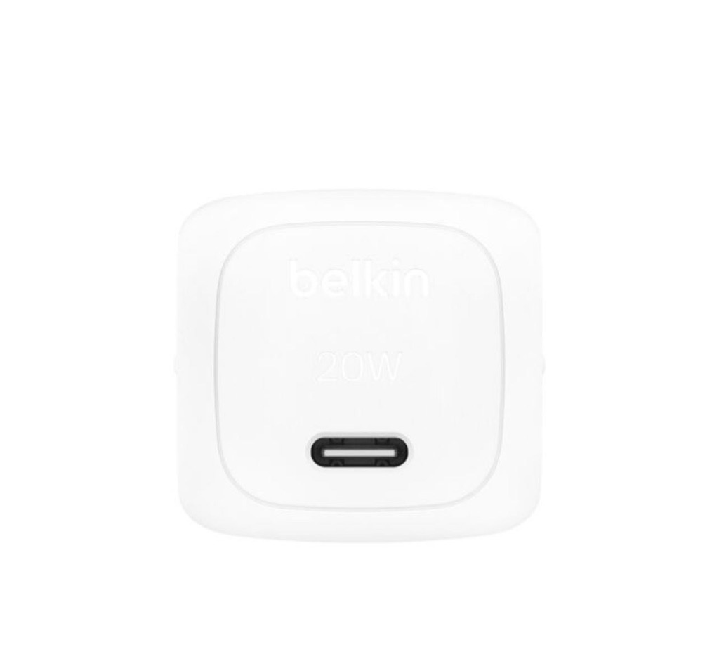 Adaptateur Chargeur BELKIN USB-C 20W Recharge Rapide Certifié