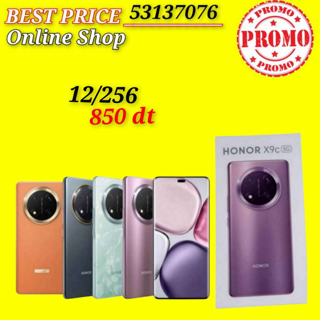 HONOR X9C 5G 12/256 Cacheté Neuf paquet fermé # validé ✔️