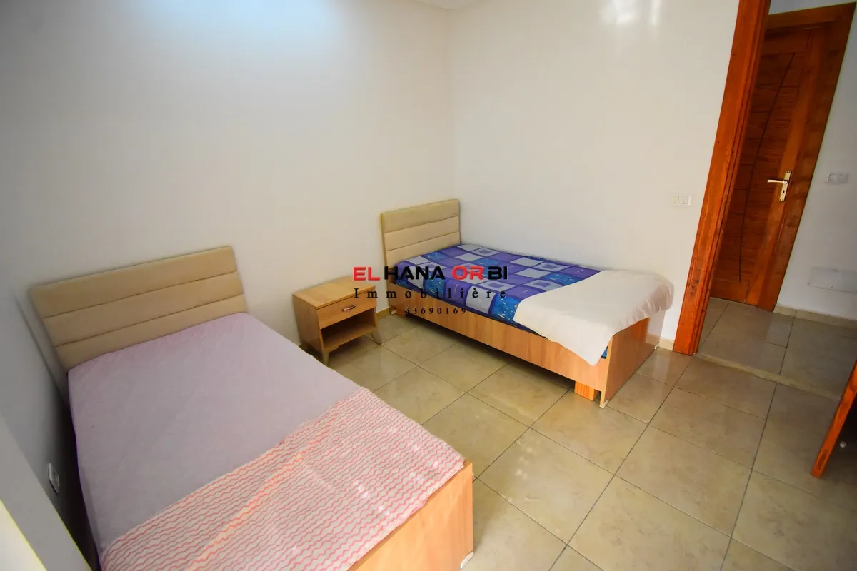 A louer pour toute l’année app s+2 à Hiboune Mahdia