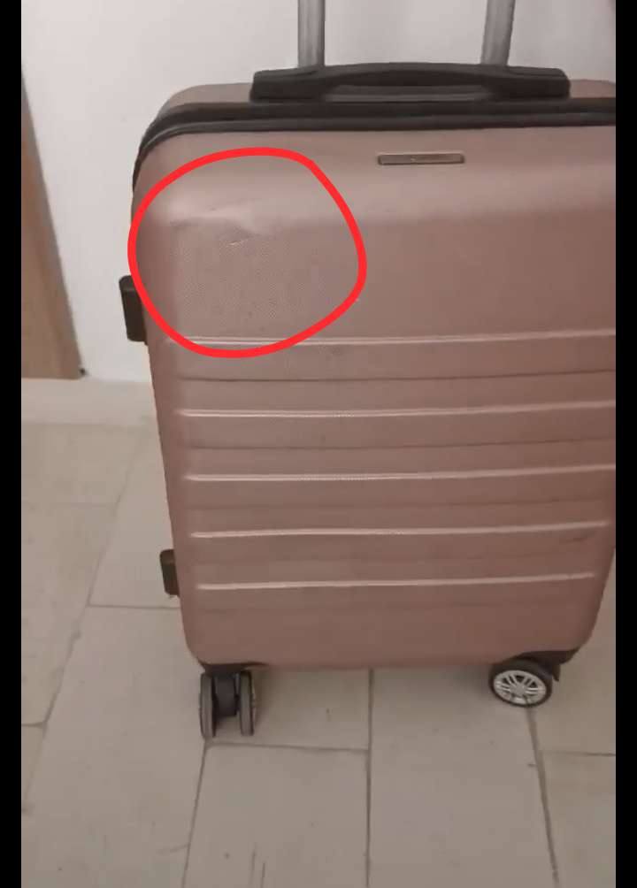Valise rose 45/35