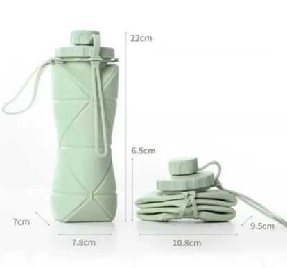 Gourdes pliable en silicone alimentaire