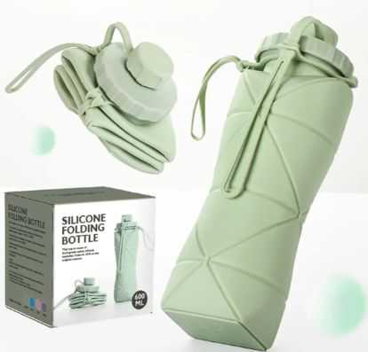 Gourdes pliable en silicone alimentaire