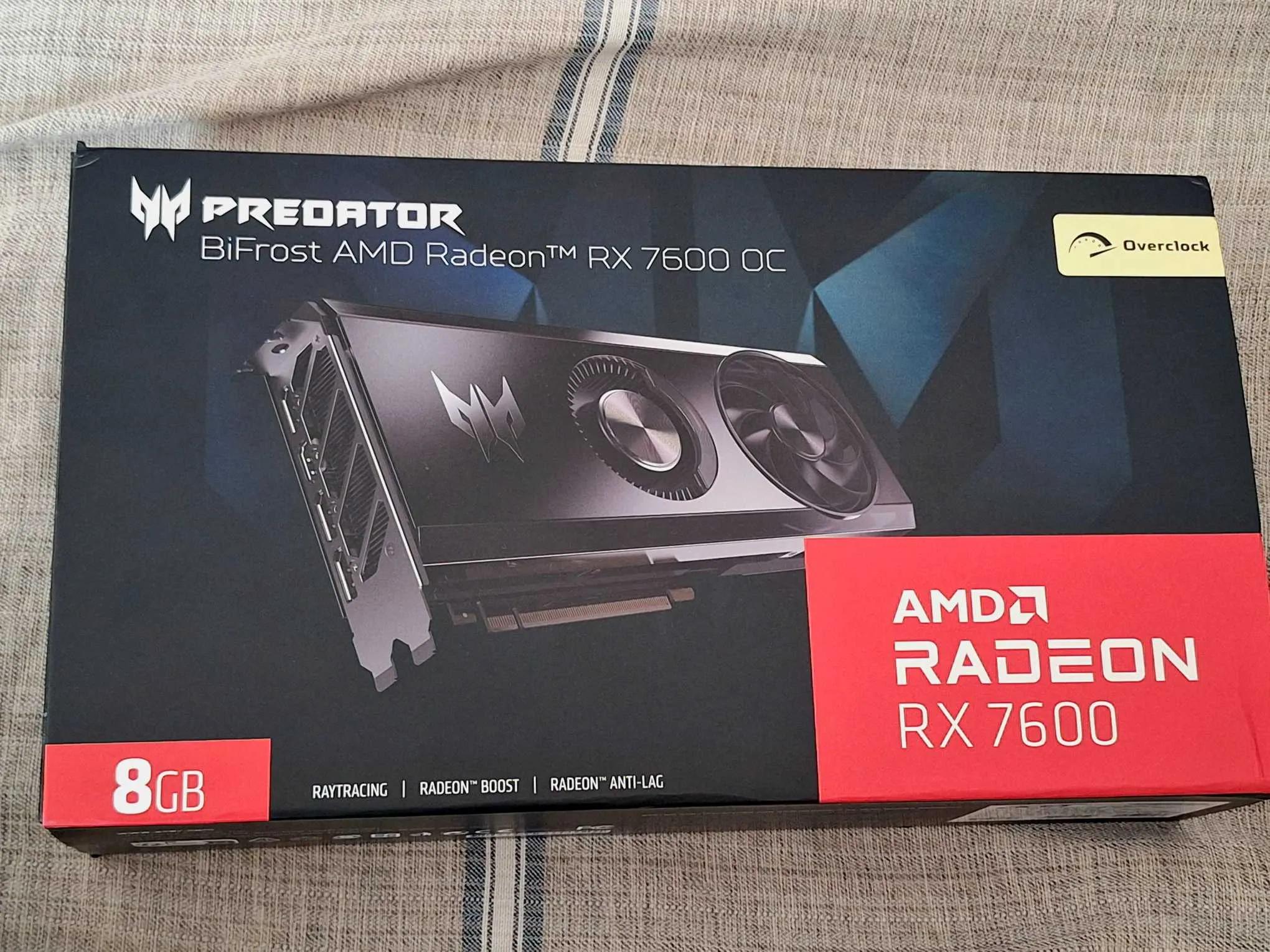 Carte graphic rx7600