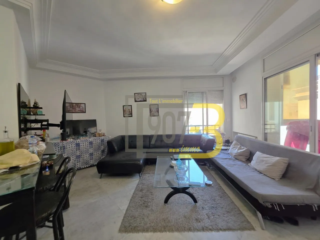 À louer En Exclusivité Unappartement S+1 vide à cité Ennasr