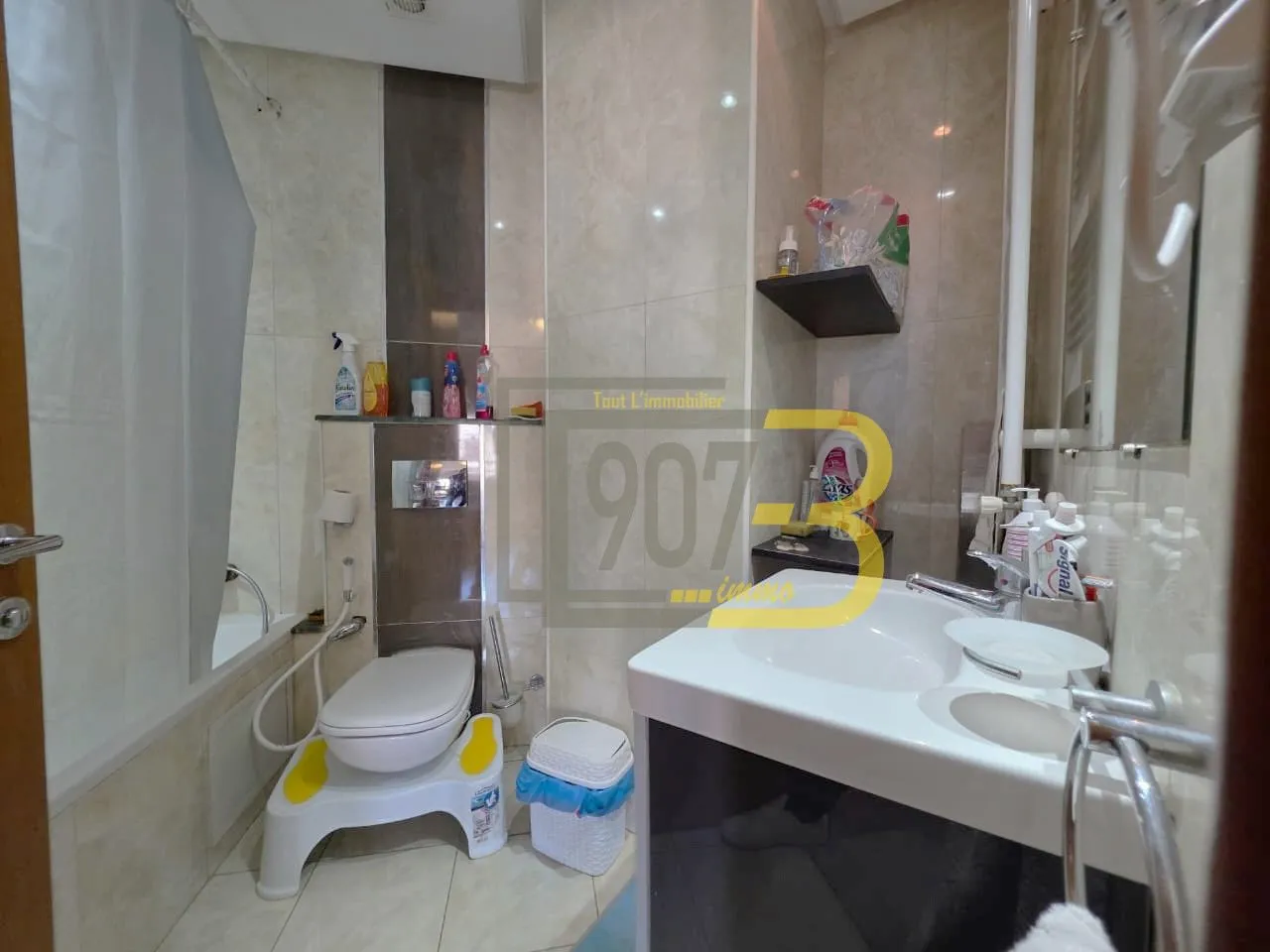 À louer En Exclusivité Unappartement S+1 vide à cité Ennasr