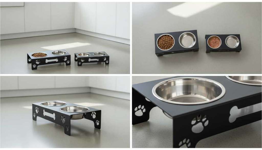 Support Gamelle pour Chiens et chats