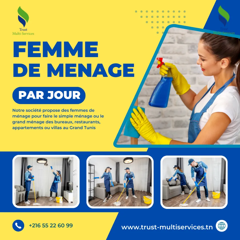 DES FEMMES DE MENAGE PAR JOUR A ALAN SAVARY