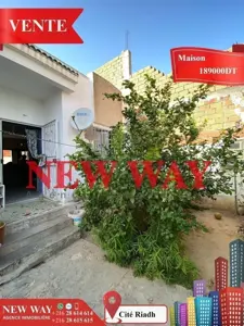Maison de Plain Pied à Cité Riadh 5