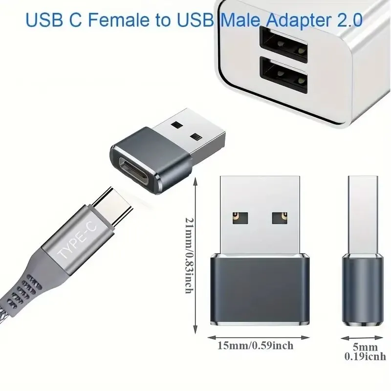 Adaptateurs OTG USB-A -> USB TYPE-C