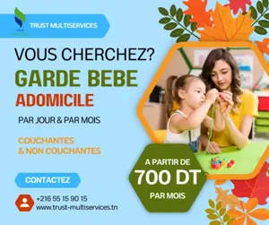 garde bebe de mois couchante a bardo