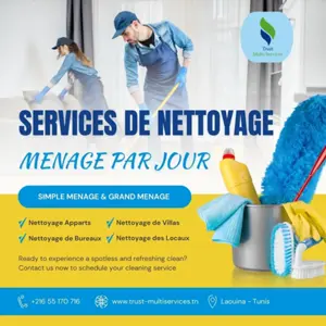 FEMME DE MENAGE A TUNIS – Mornagouia