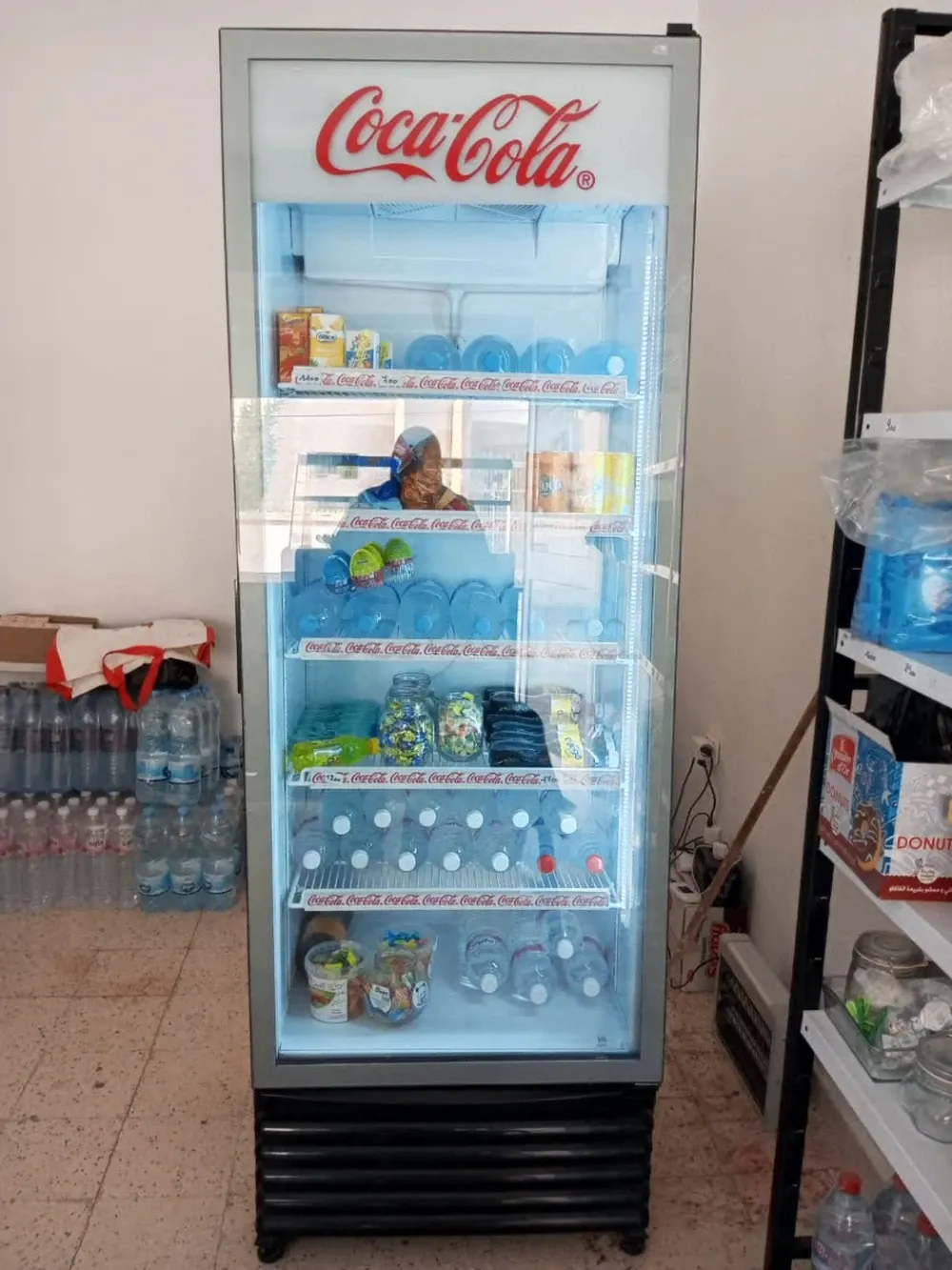 Frigo présentoir 400L importé